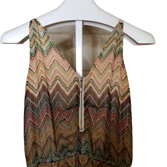 Pure Sugar Boho Zig Zag Maxi Dress Small - Picture 4 of 12